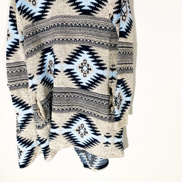 Baby blue aztec cardigan - Picture 7 of 7
